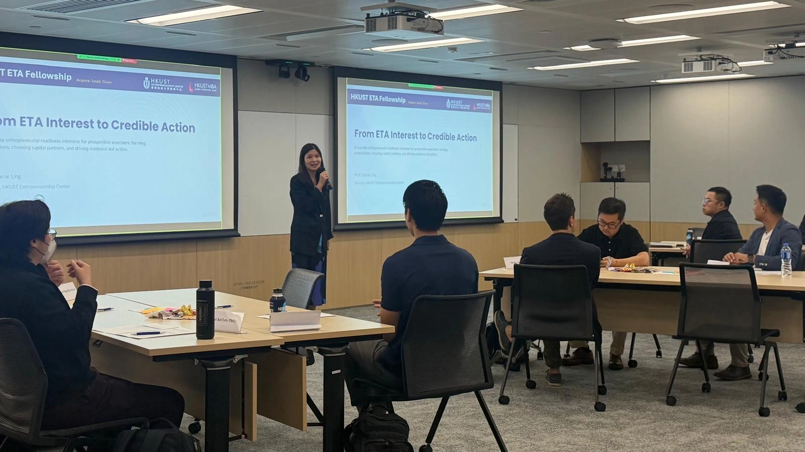 HKUST ETA Fellowship 首期学员参加 2026 年 9 月集中培训。
